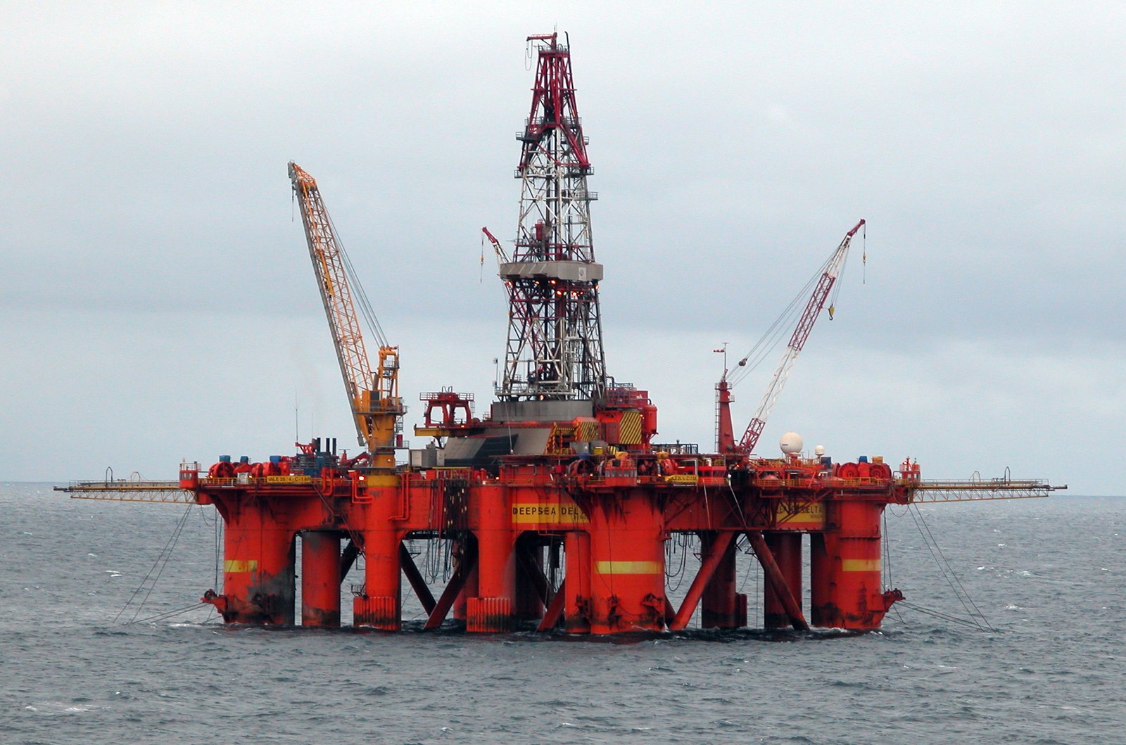 Plateforme pétrolière et gazière offshore